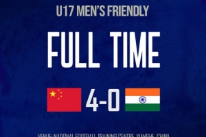 马德兴:U16国足封闭训练赛4-0印度,李铖双响张伯霖、萧晨熙破门