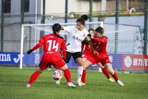 广西平果呗侬女足提前一轮夺得女甲冠军,成广西历史首支女超队伍