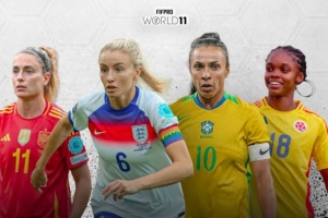 FIFPRO女足年度最佳阵候选:邦马蒂、普特拉斯领衔,39岁玛塔在列