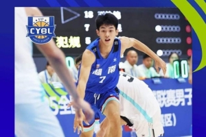 U17青少年篮球联赛男子组最佳得分手：宋远航 最佳三分手：张子一
