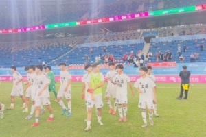 第十五届全运会U20男足比赛,上海U20队小组第一晋级1-8名排位赛