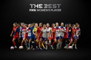 FIFA年度女足最佳球员候选名单:邦马蒂、普特拉斯入围