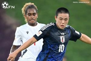 爆冷?日本U17世界杯0-0遭新喀里多尼亚逼平，后者球员疯狂庆祝
