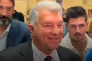 给梅西立雕像?拉波尔塔:还未向他提及此想法,会在适当时候提出