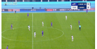 申花1-0领先津门虎！第11分钟，阿苏埃抢断后单刀破门