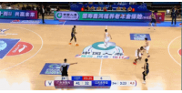 效率很高！王洪泽半场4中4拿到9分2板 三分1中1