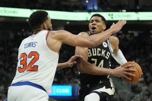 米勒：雄鹿送字母哥去尼克斯 他们可以得到唐斯+大桥+两首轮