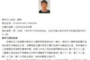 有前科!戴琳2023已是“老赖”:欠28万拒不执行,法院发悬赏公告