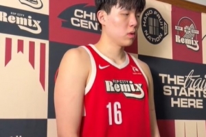 杨瀚森：我属于别的联赛来到这边的 G联赛能够帮助我很好的提高
