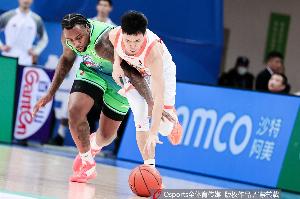 CBA最新得分榜:庞峥麟场均22.8分 与郭昊文并列本土球员第一