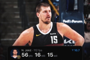 约基奇单个加时赛狂轰18分 创NBA历史新纪录！
