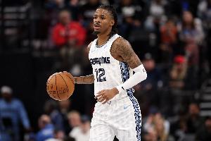 明天灰熊迎战篮网 莫兰特因右小腿挫伤连续第五场比赛缺席