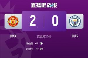 双重暴击！胡桑诺夫首发曼城0-2输曼联 缺席U23亚洲杯遭中国淘汰
