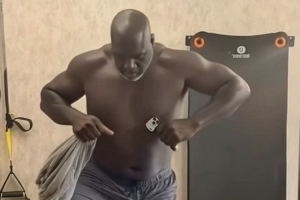 舞王上线！奥尼尔晒出了一段自己跳舞的视频 这绝对练过