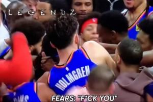 大冲突唇语解读!多特:小心点别TM惹我!费尔斯:F**K You!