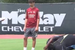 阿森纳青训博主:阿尔特塔长子加布里埃尔首次入选U18比赛名单