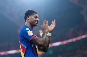 每体:拉什福德因为膝盖不适,基本无缘出战赫罗纳