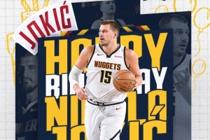 真挚的祝福!掘金官博祝约基奇31岁生日快乐!???