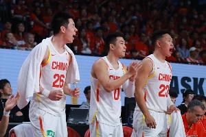 中国男篮只要在接下来两战击败中国台北 便可在第一阶段提前出线