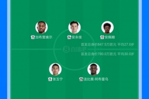 超级杯验货!海港5名新援首发、国安4名新援首发
