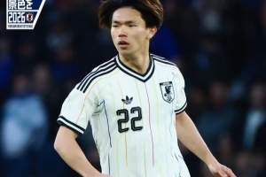 盐贝健人:很高兴国家队首秀能直接参与进球 战英格兰希望能破门