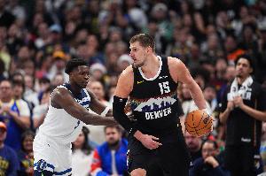 爱德华兹出战成疑！ESPN明日胜率预测：掘金达72.3% 森林狼27.7%
