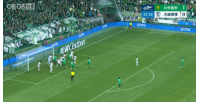 扩大领先！国安角球英博球员自摆乌龙，十人国安2-0英博